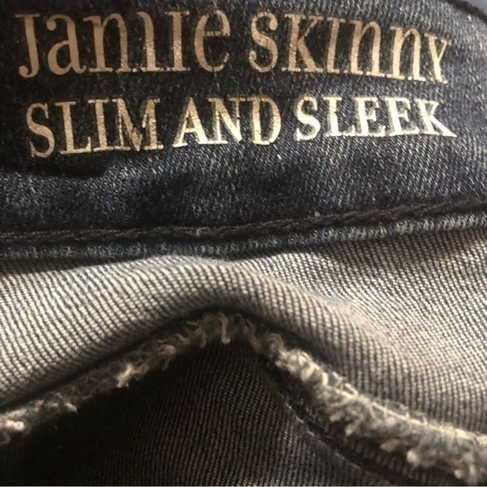 Sound Style Skinny Jeans Size 4 Distressed Blue Slim Fit - Picture 3 of 3